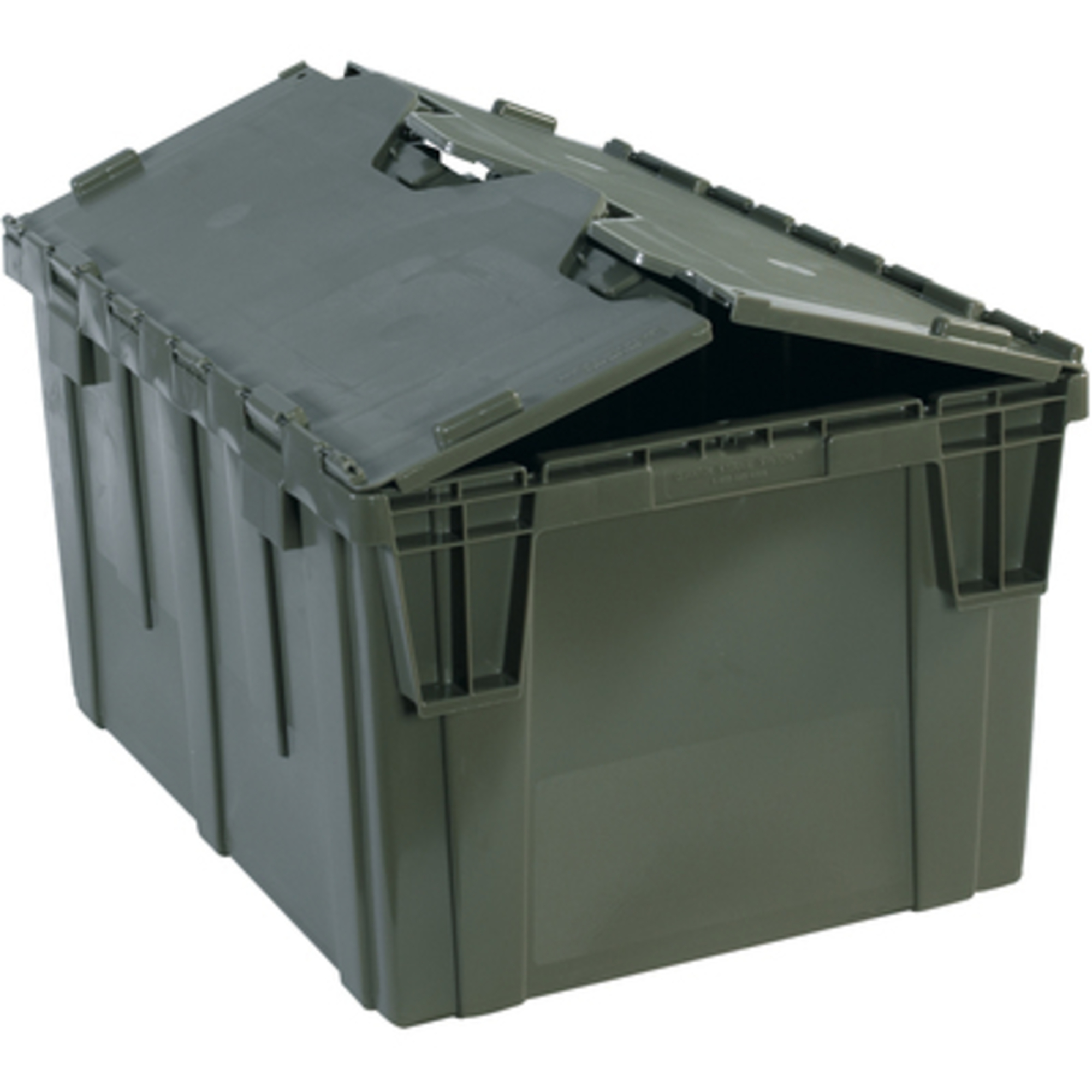 26 x 19 x 15 5/8in. Gray Round Trip Tote 1/CS, Height 15.625 in, Width 19 in, Bins Included (qty.) 1 Model# BINR113